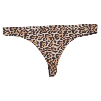 Bikini bottom (Brown, Black) from ASOS Swim Elastane, Polyester