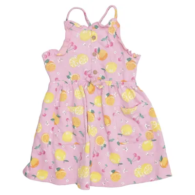Robe (Rose, Multicolore) de Dopo Dopo Girls Coton, Polyester