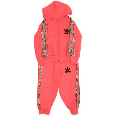 Sportswear set (Pink, Multicolored) from Adidas Cotton