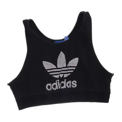 Sport-bh (Grijs) van Adidas Katoen, Elastaan