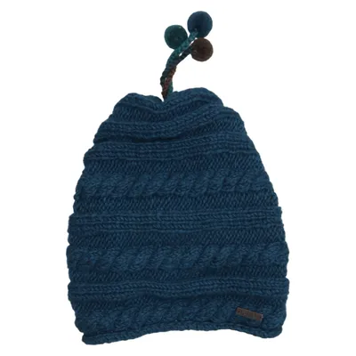 Pompon muts (Blauw) van Moshiki