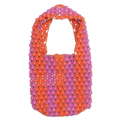 Handväska (Orange, Lila, Flerfärgad) från Desigual Bomull, Polyester, Viskos