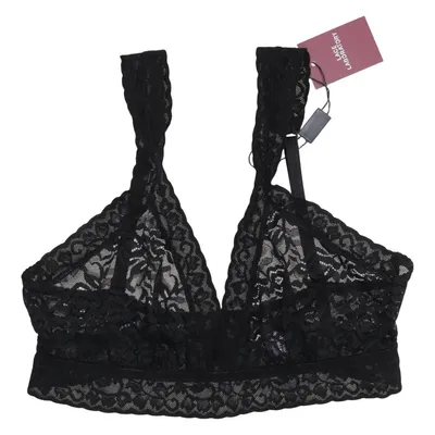 Bralette (Black) from Lace Laboratory Elastane, Polyamide
