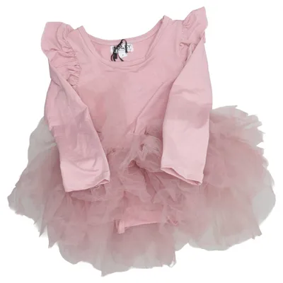 Klänning (Rosa) från Dolly by Le Petite Tom Elastan, Polyester