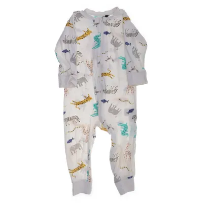 Rompers (White, Multicolored) from Lindex Baby Cotton