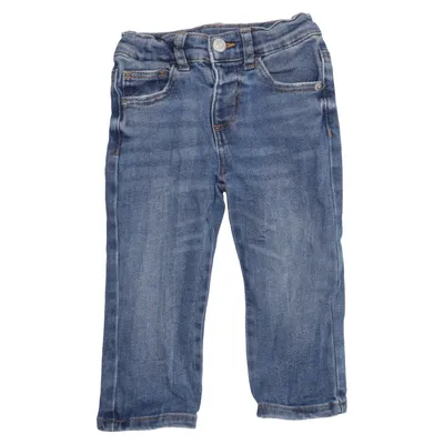 Jeans (Blå) från Zara Bomull, Elastan