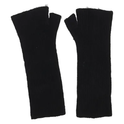 Fingerless gloves (Black) from Even & Odd Elastane, Polyester, Wool