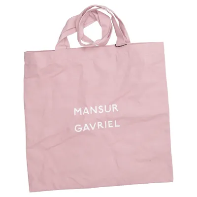 Canvas bag (Pink) from Mansur Gavriel