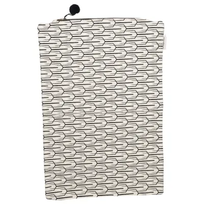 Cushion cover (Beige, Black) from Affari Cotton