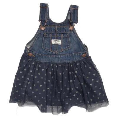 Hängselklänning (Blå) från OshKosh B'gosh Bomull, Polyester