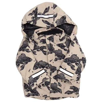 Vinterjacka (Beige, Svart, Flerfärgad) från Kaxs Proxtec Polyamid, Polyester