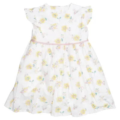 Jurk (Wit, Geel, Roze) van Baby Club by C&A Polyester