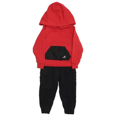 Tenue d'intérieur (Rouge, Noir) de Athletic Works Coton, Élasthane, Polyester