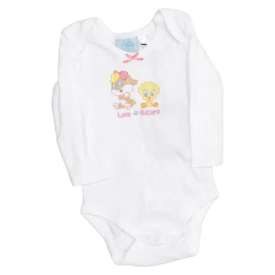 Body (Blanc, Multicolore) de Baby Looney Tunes Coton
