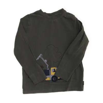 Lange mouwen shirt (Groen, Zwart, Grijs) van Me&i Organisch katoen, Elastaan
