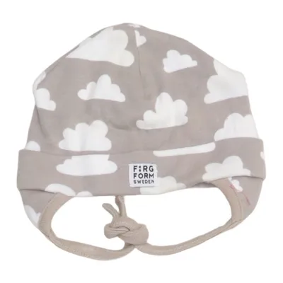 Bonnet de nuit (Gris, Blanc) de Färg & Form Coton