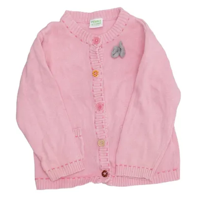 Strickjacke (Pink) von Pebble Stone Baumwolle