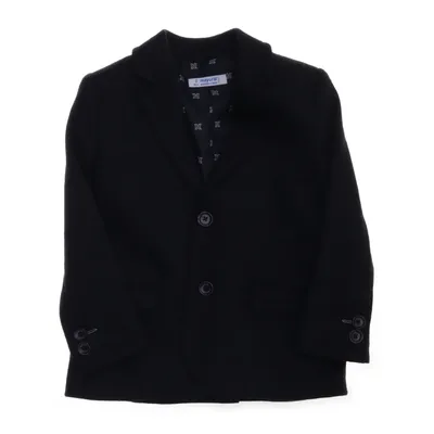 Blazer (Black) from Mayoral Acrylic, Wool