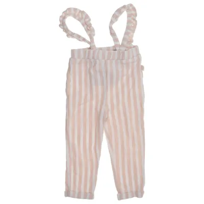 Dungarees (White, Pink) from Topomini