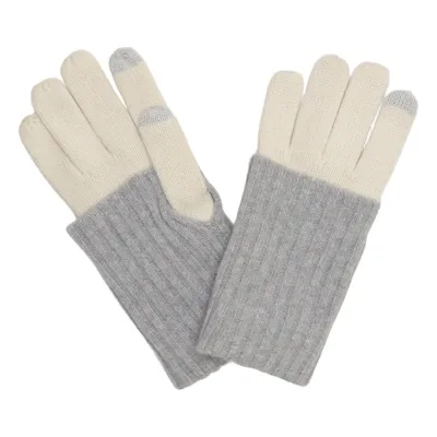 Handskar (Grå, Beige) från Phenix Kashmir