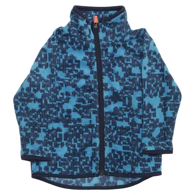 Fleecejacka (Blå, Svart) från Active Wear Polyester