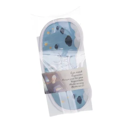 Slaapmasker (Blauw, Wit, Geel) van Topeq Warenhandesl