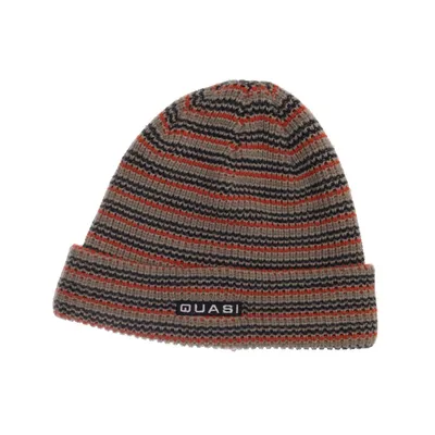 Beanie (Gray, Multicolored) from Quasi Acrylic