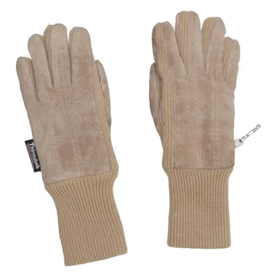 Gants (Beige) de Thinsulate Acrylique, Cuir