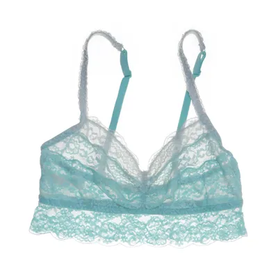 Bralette (Turquoise) from Pink Victoria's Secret Elastane, Polyamide