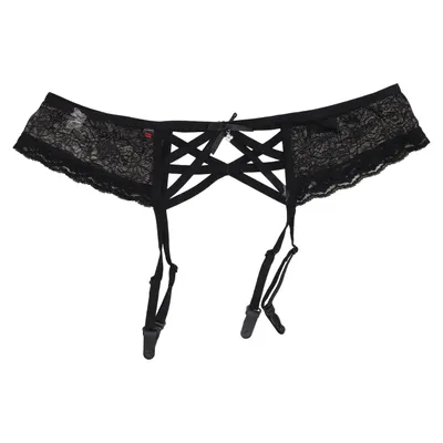 Garter belt (Black) from Obsessive