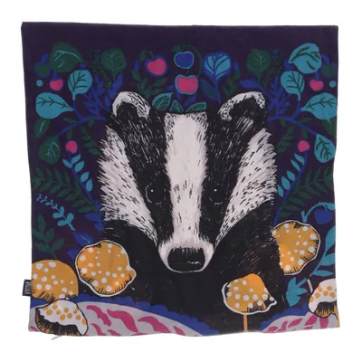 Cushion cover (Purple, Multicolored) from Vallila Cotton, Recycled polyester