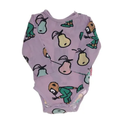 Body (Purple, Multicolored) from Pippi Långstrump by Martinex Organic cotton, Elastane