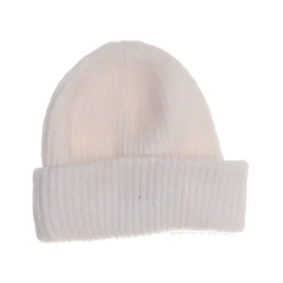 Beaniemössa (Vit) från Stuhf Akryl, Elastan, Polyamid, Polyester, Ull