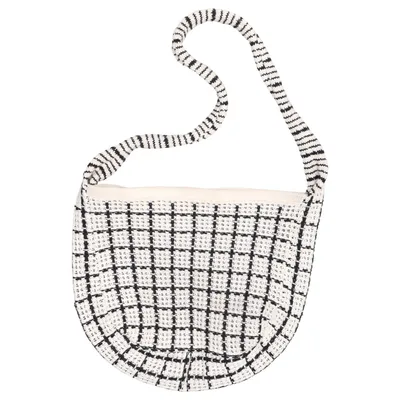 Sac en toile (Blanc, Noir) de Anthropologie Polyester