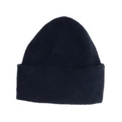 Beaniehue (Blå) fra Samsøe & Samsøe Alpacauld, Elastan, Merinould, Genanvendt polyester