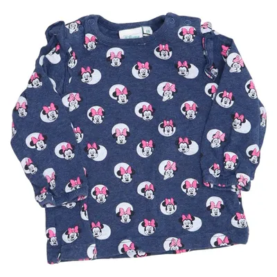 Sweatshirt (Blue, Pink, White) from Disney Baby Cotton, Elastane