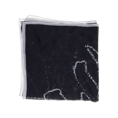 Neckerchief (Black, White) from Twist & Tango Silk