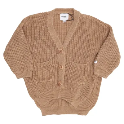 Cardigan (Brun) fra Donsje