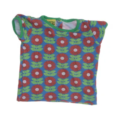 T-shirt (Blå, Röd, Grön, Vit) från Duns Ekologisk bomull