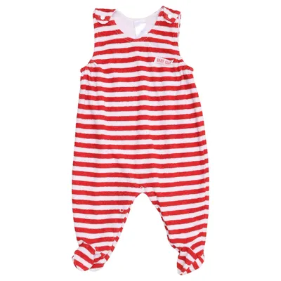 Barboteuse (Rouge, Blanc) de Baby Club by C&A Coton, Polyester
