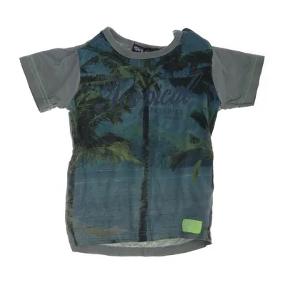 T-shirt (Groen, Blauw, Meerkleurig) van Dirkje Katoen