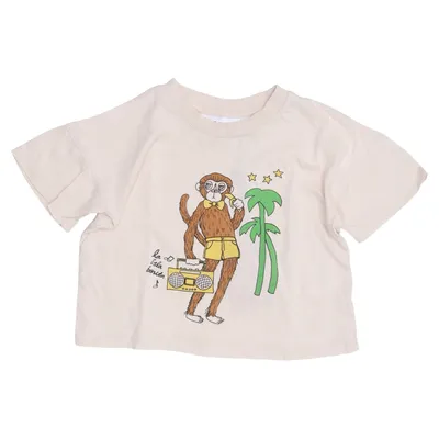T-shirt (Beige, Flerfärgad) från Mini Rodini Ekologisk bomull