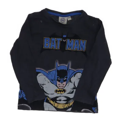 Långärmad t-shirt (Svart, Blå, Grå) från DC Comics Bomull