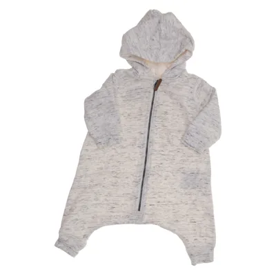 Onesie (Wit, Grijs) van H&M Katoen, Polyester