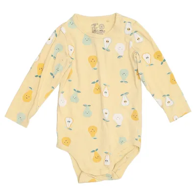 Body (Yellow, Multicolored) from Lindex Baby Cotton, Elastane