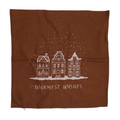 Kuddfodral (Brun, Vit) från H&M Home Bomull