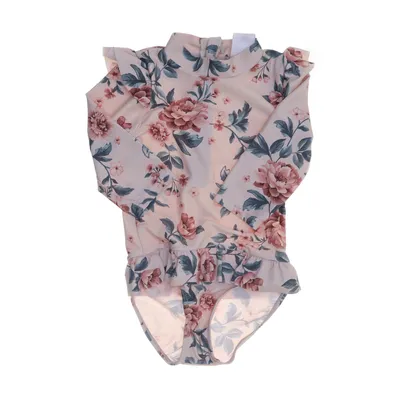 Baddräkt (Beige, Flerfärgad) från Newbie by KappAhl Elastan, Återvunnen polyester