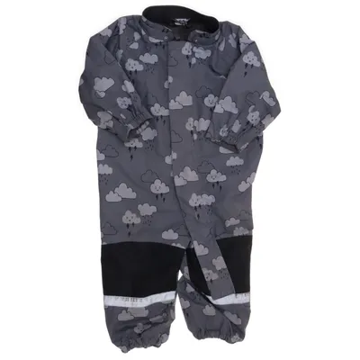 Overall (Grå, Flerfärgad) från Lindex Baby Polyamid, Polyester