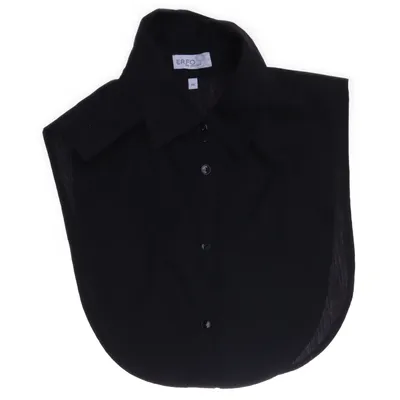 Skjortkrage (Svart) från Erfo Bomull, Polyester