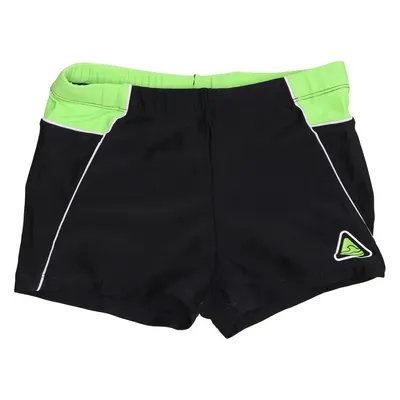 Zwembroek (Zwart, Groen) van Yigga Elastaan, Polyamide, Polyester